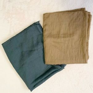 Thin light weight scarves